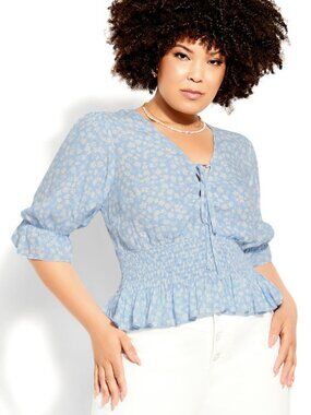 NWT City Chic CCX sz L / 20 Cecilia blouse